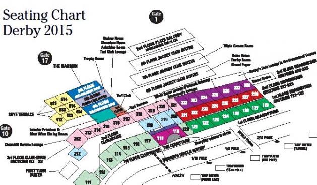Belmont Stakes 2015 Seating Chart