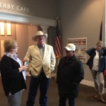 California Chrome group stopped at the Kentucky Derby Museum with us