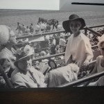 Wall at Kentucky Derby Museum with Kentucky Derby founder, Ruth Pyle (lower right)