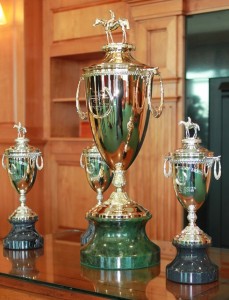 2015 Kentucky Derby trophies small