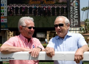 Trainers Art Sherman and Jerry Hollendorfer Photo0 by Benoit